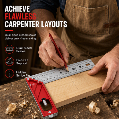 Multi-Functional Woodworking Square