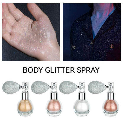 Brightening and Highlighting Body Powder Spray