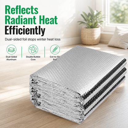 Reflective Aluminum Foil Double Bubble Insulation Film