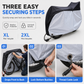 🚲 50% OFF! 🌧️ Waterproof Bicycle Cover – 190T Dustproof UV Protection Bike Shield ✨