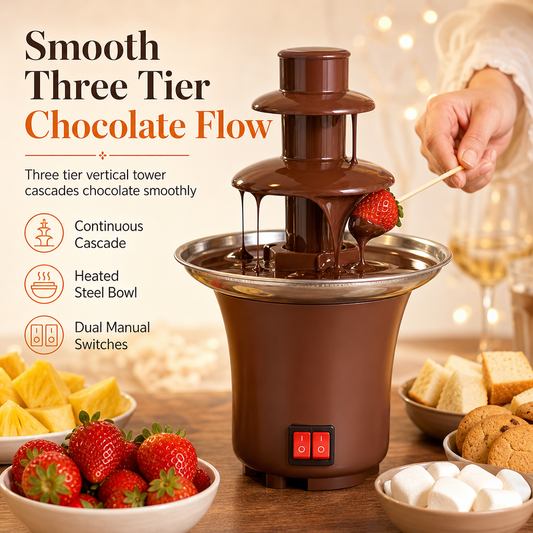 Mini Chocolate Fountain Machine Household Dessert Maker