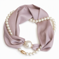 ⏳Limited-time 50% off⏰Pearl Scarf Necklace🫧📿