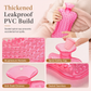 Water Filling Hot Water Bottle with Massage Bumps for Neck Shoulder Waist and Abdomen Heat Therapy