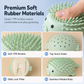 Pufferfish Shaped Cat Groomer Wall Corner Massager and Grooming Brush Toy
