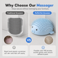 Pufferfish Shaped Cat Groomer Wall Corner Massager and Grooming Brush Toy