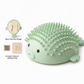 Pufferfish Shaped Cat Groomer Wall Corner Massager and Grooming Brush Toy