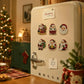 Sparkling Festive DIY Fridge Magnet Kit