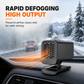 Portable Foldable Car and Defroster 12V 24V Square Electric Windshield Demister Fan