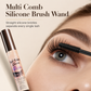 👁️ Waterproof Curling & Volumizing Mascara – Precision Silicone Brush