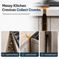 🍳 Silicone Kitchen Gap Cover – Flexible Countertop Spill & Crumb Guard