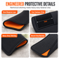 Electric Bike Lithium Battery Cover Neoprene Waterproof Dustproof and Cold Protection Protective Sleeve for E-Bike Frame