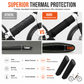 Electric Bike Lithium Battery Cover Neoprene Waterproof Dustproof and Cold Protection Protective Sleeve for E-Bike Frame