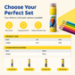 Oil Based Colored Pencils Set for Kids and Students School Drawing in Paper Tube Canister