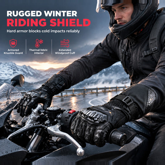 ⏳Time-Limited Special ⏰Winter Motorcycle Riding Gloves with Waterproof Windproof Protection