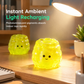 Glow in the Dark Miniature Vegetable Figurines