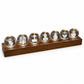 7 Planets Galaxy Crystal Ball Night Light Set with Long Base and USB Cable in for Christmas and Valentine's Day Gifts