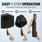 High-End Reinforced Automatic Folding Umbrella for Sun and Rain