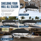 🎃Halloween Deal 50% OFF!🚤Waterproof V-Hull Boat Cover – Outdoor Protection for Storage & Mooring