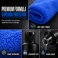 100ml Car Nano Ceramic Coating Agent Kit with Towel for Brightening Shine and Hydrophobic Protection