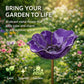 Handmade Metal Flower Garden Stake